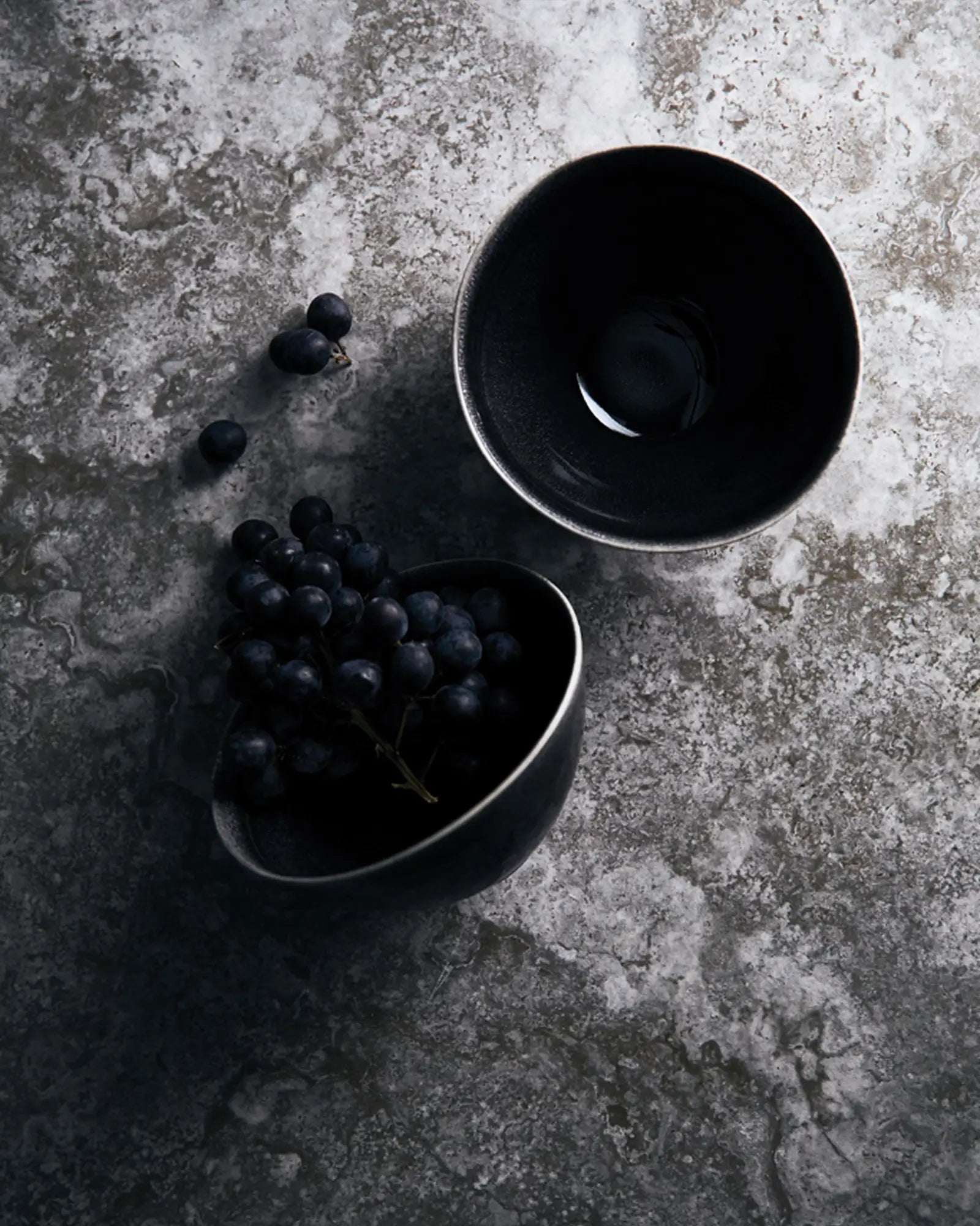 Custom promotional rustic stoneware bowls Vinga Nomimono set - 3